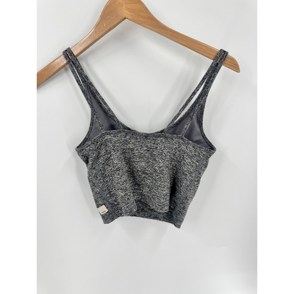 Vuori Activewear Set Women Small Gray Heathered Cami Tank and Shorts 2 Piece - Picture 5 of 10